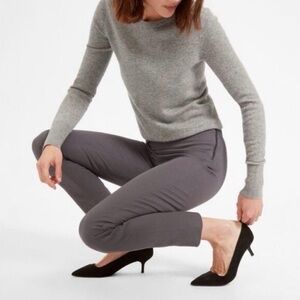 Everlane Slate Grey Cropped Work Pant 4